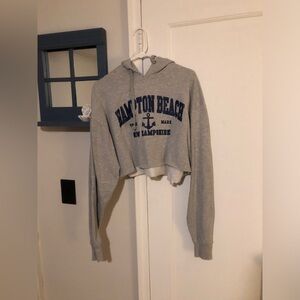 Gray Hampton Beach Hoodie